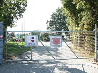 Queens Village Commercial Slide Gates from Cipco Fence LLC