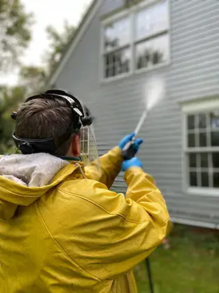 Hollis Power washing services from Cipco fence