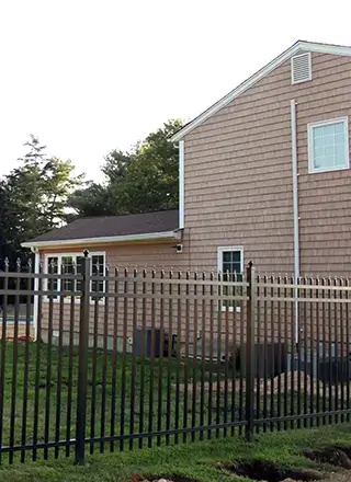 Hollis Residential Aluminum Fencing from Cipco Fence LLC