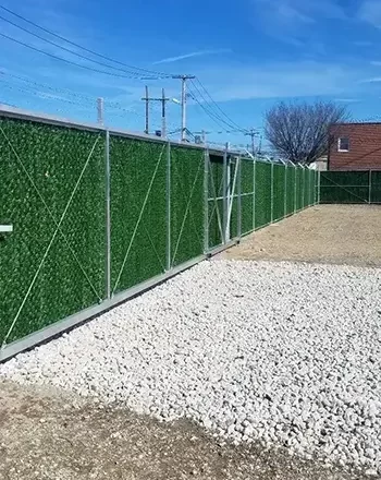 Westbury Commercial chain link fencing from Cipco Fence LLC